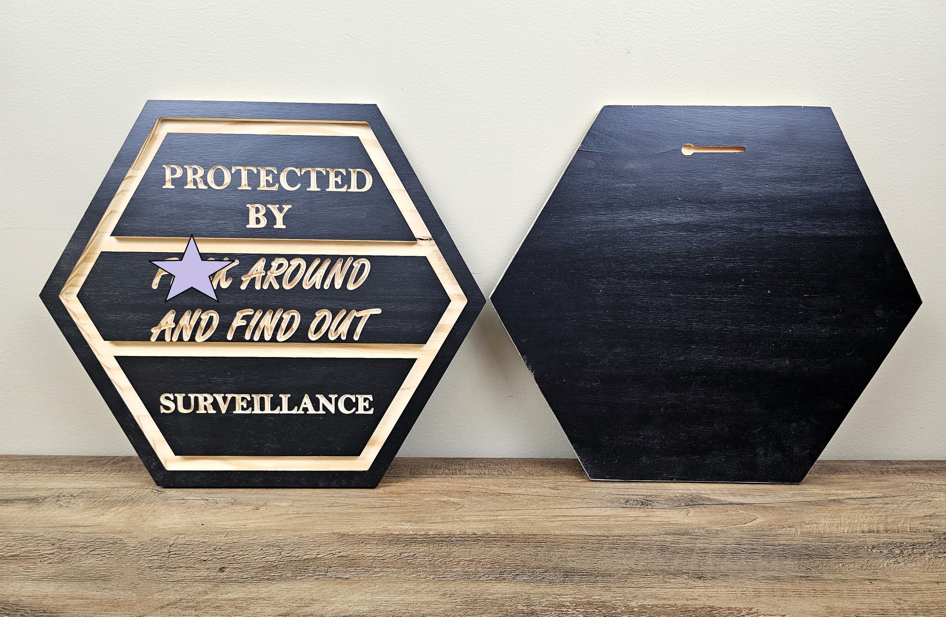 FAFO signs wooden - Slandis Creations LLC