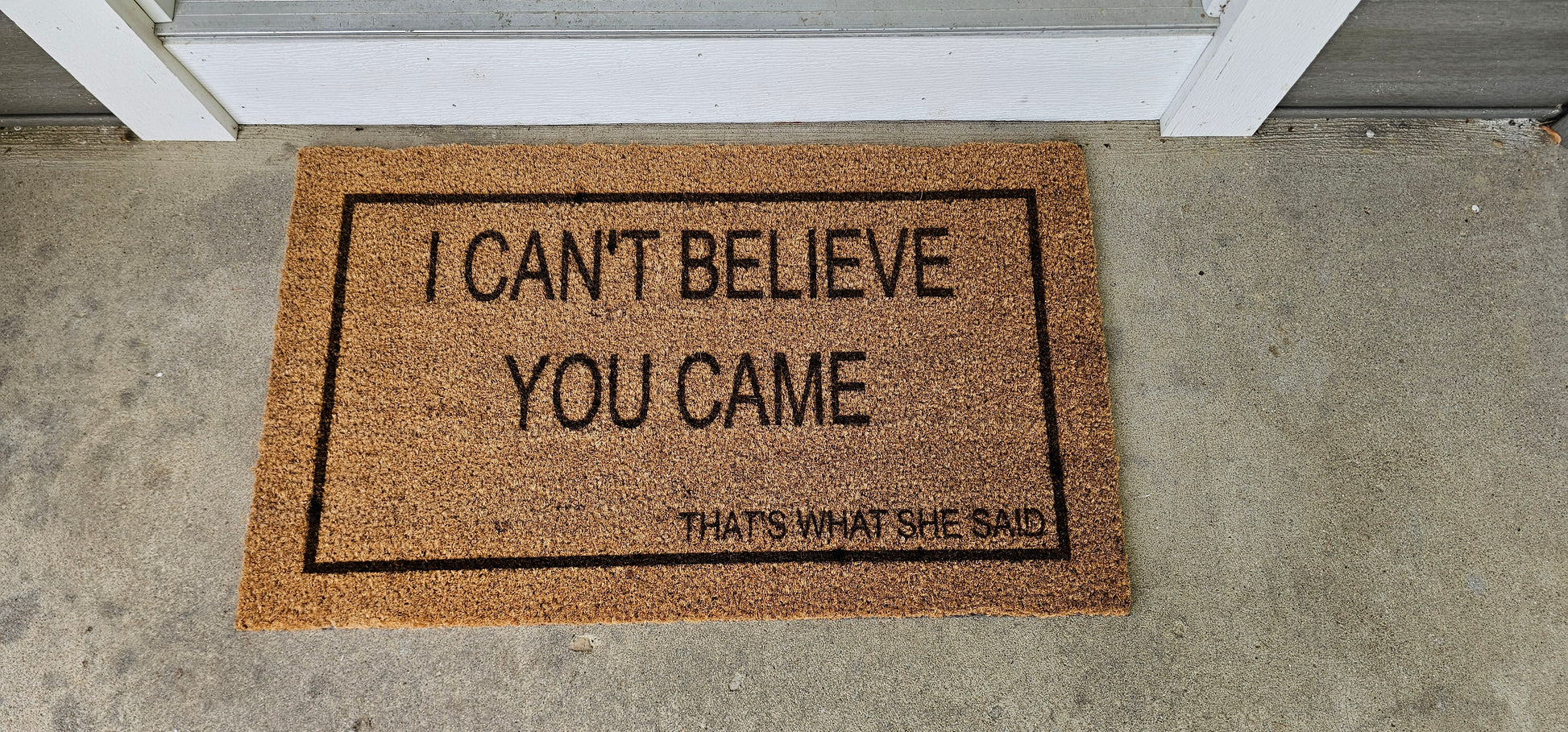custom doormat