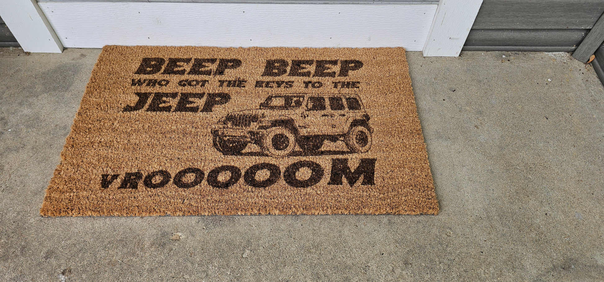 custom doormat