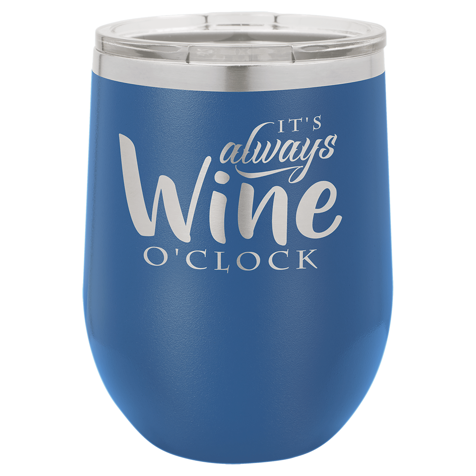 12oz insulated wine glass - Slandis Creations LLC