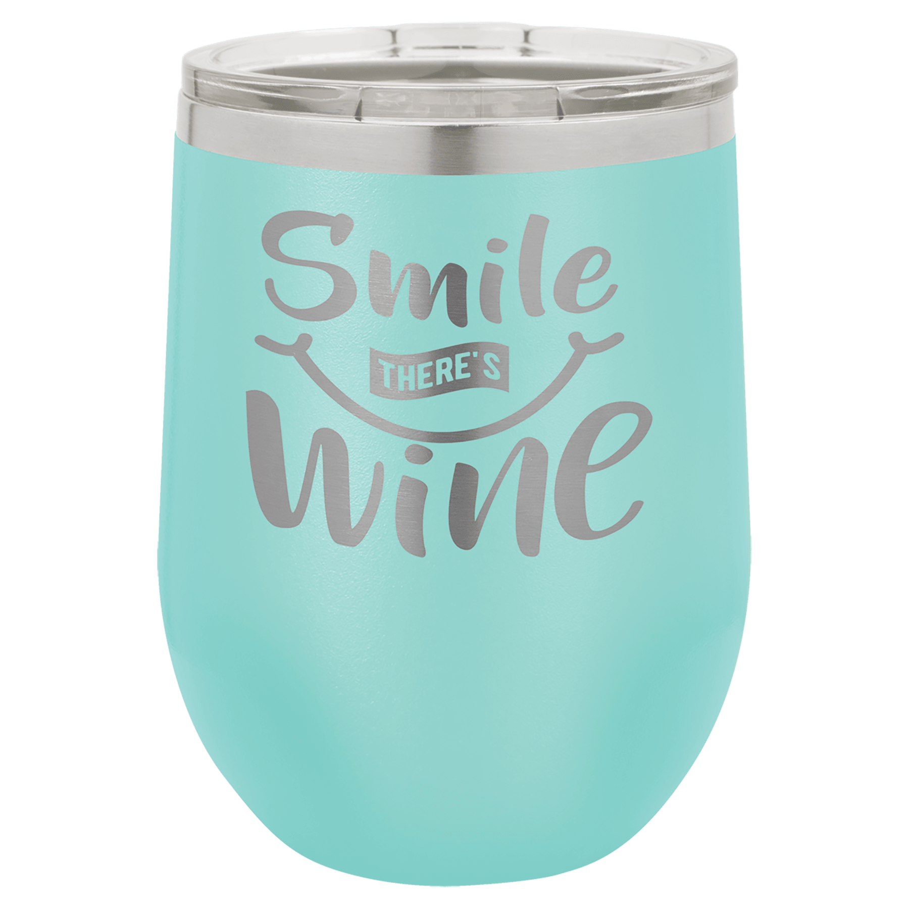 12oz insulated wine glass - Slandis Creations LLC