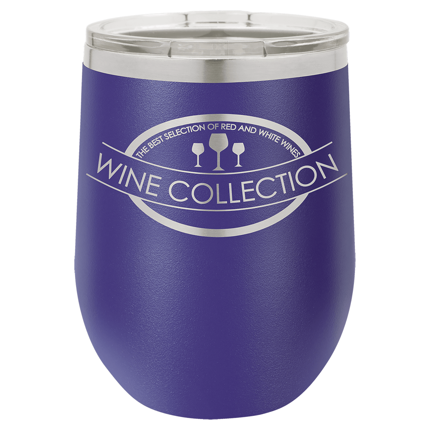 12oz insulated wine glass - Slandis Creations LLC