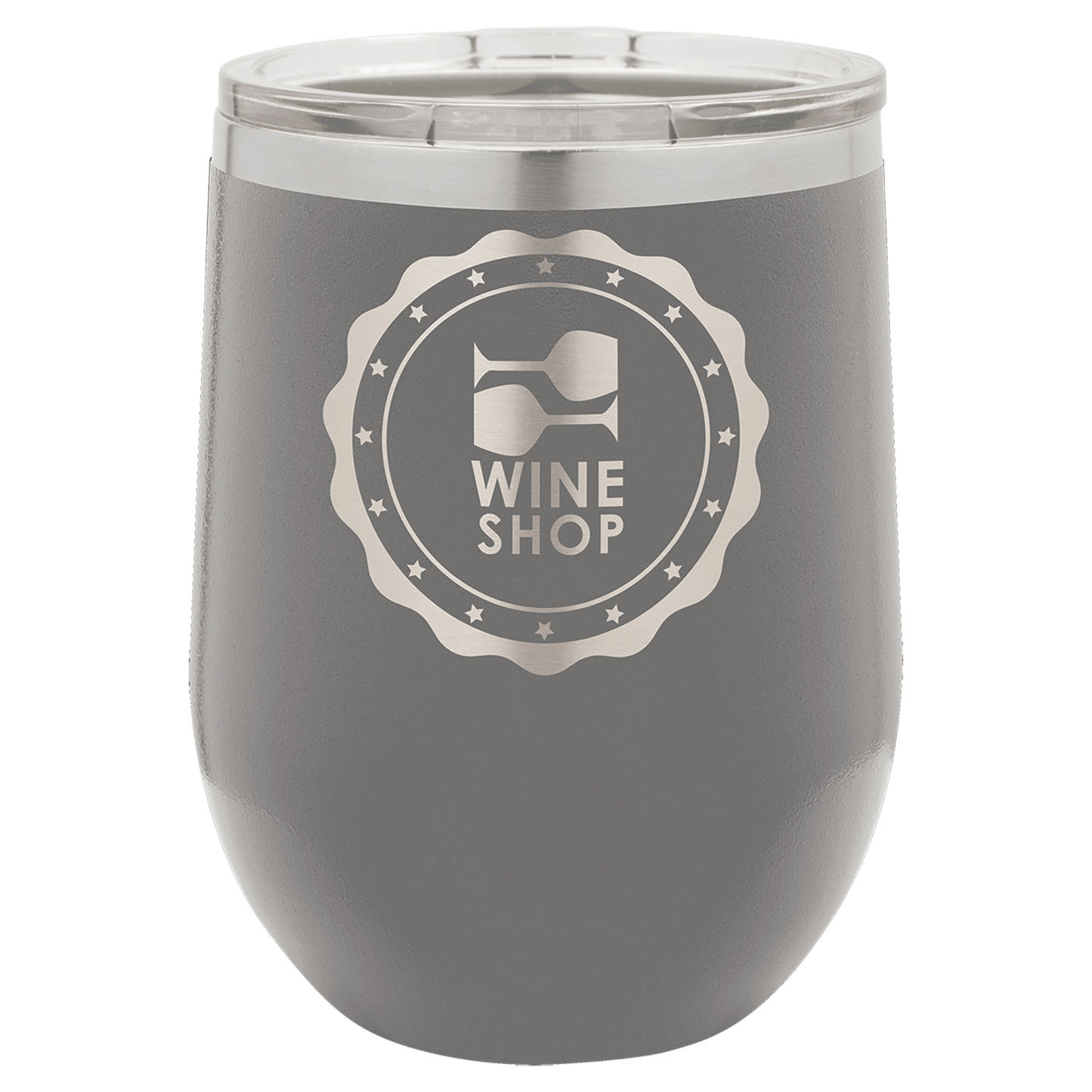 12oz insulated wine glass - Slandis Creations LLC