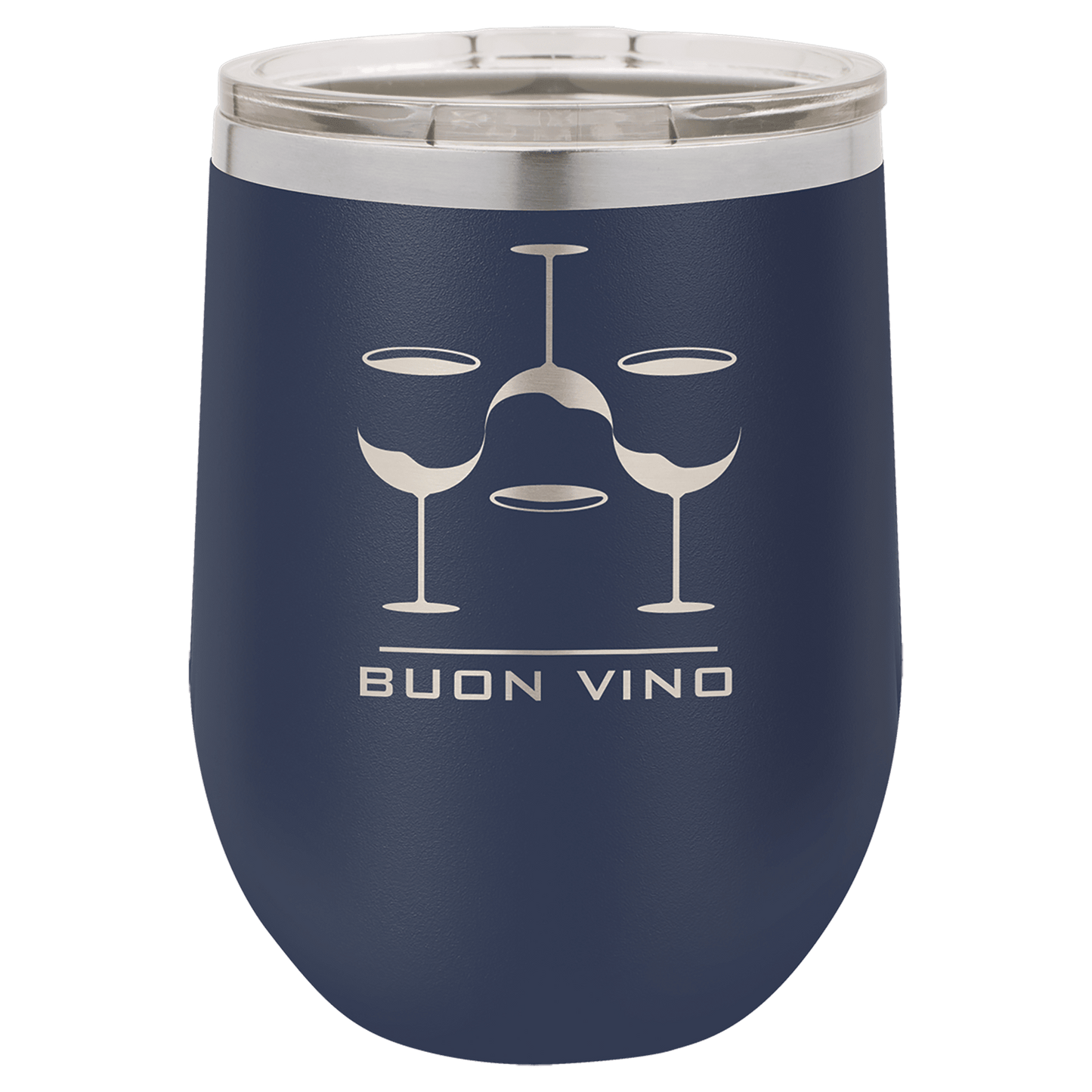 12oz insulated wine glass - Slandis Creations LLC