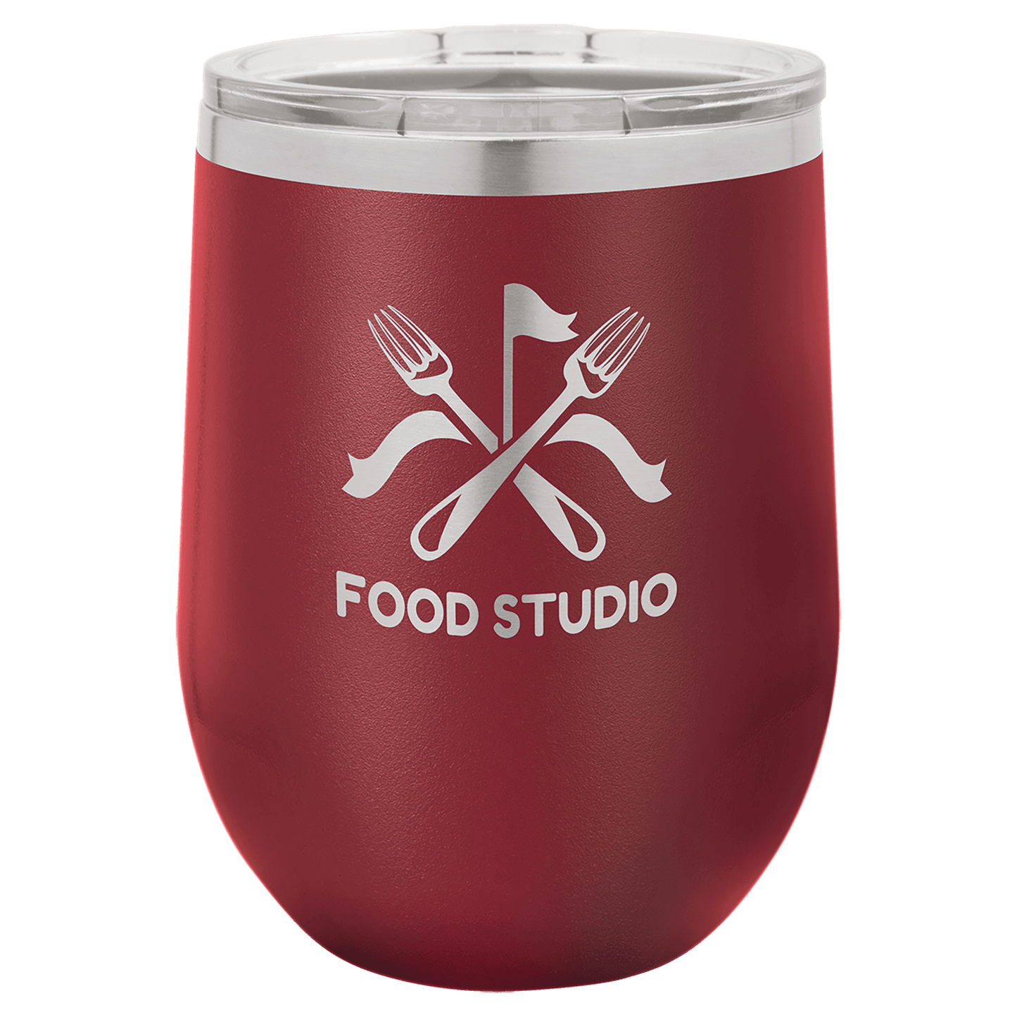 12oz insulated wine glass - Slandis Creations LLC