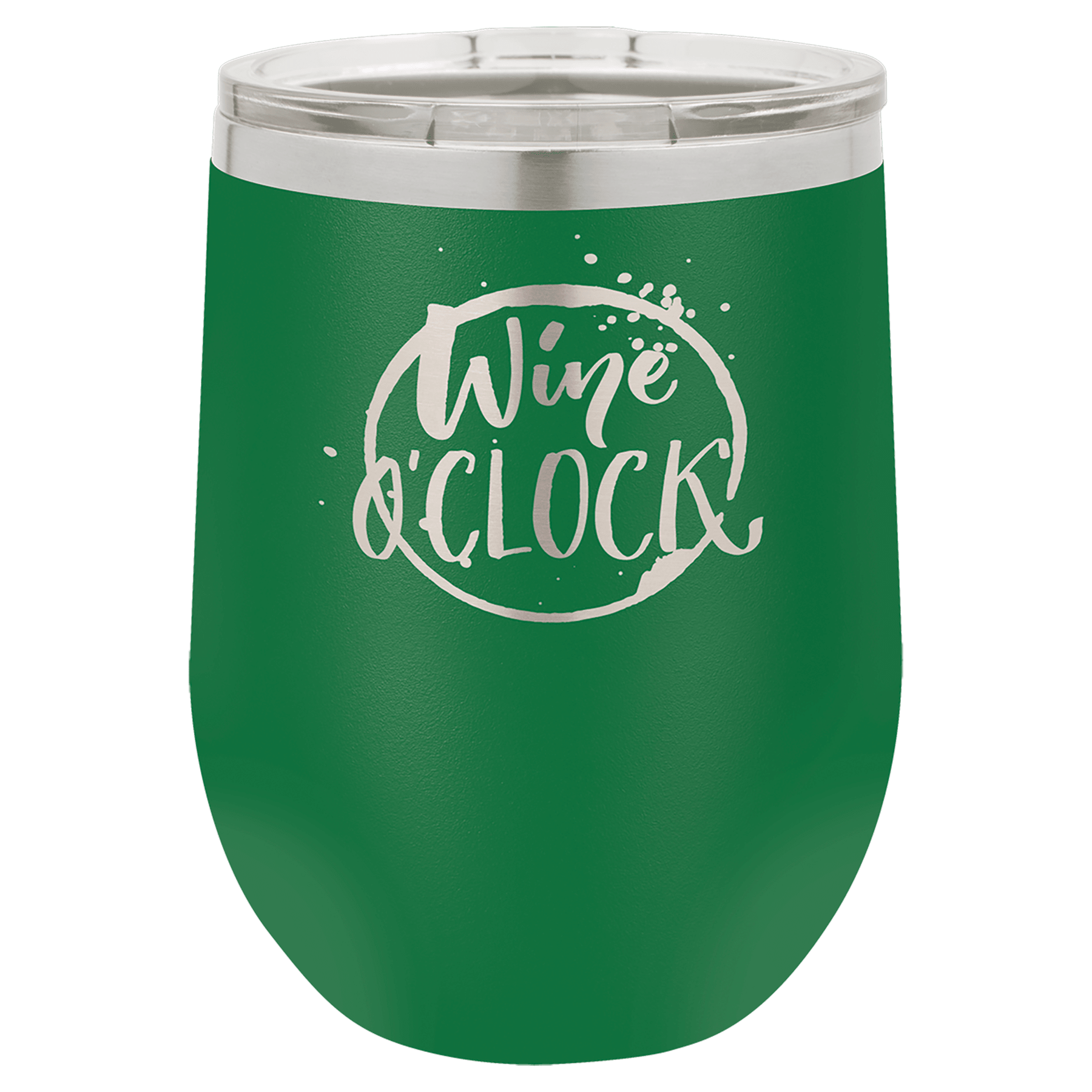 12oz insulated wine glass - Slandis Creations LLC
