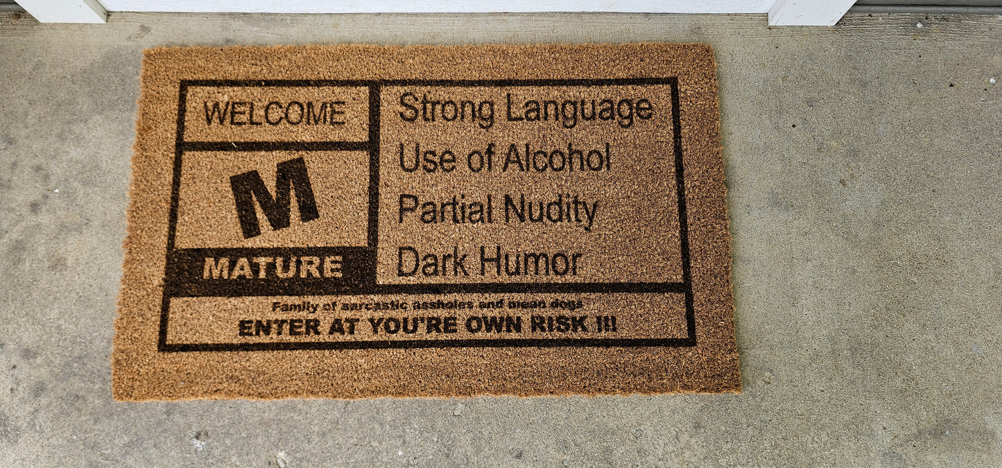 custom doormat