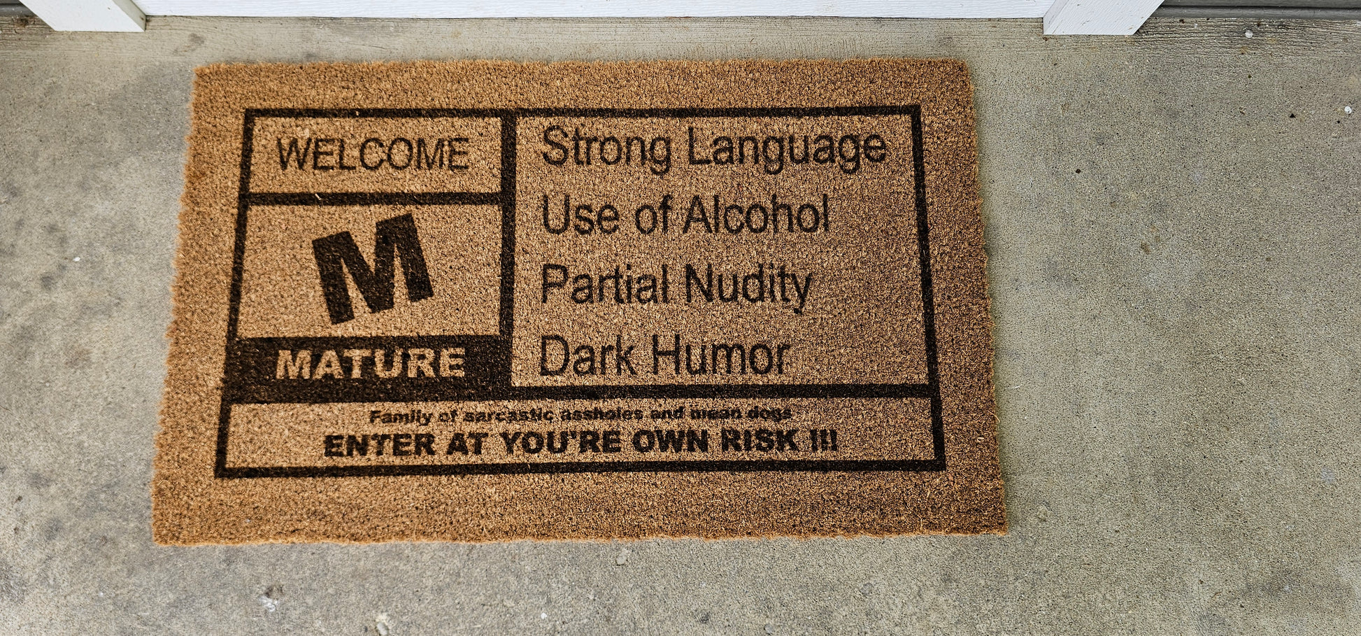 custom doormat