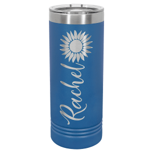 22oz Skinny Tumbler (customer supplied logo) - Slandis Creations LLC