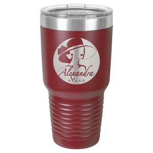 30oz Polar Camel Tumbler (customer supplied logo) - Slandis Creations LLC