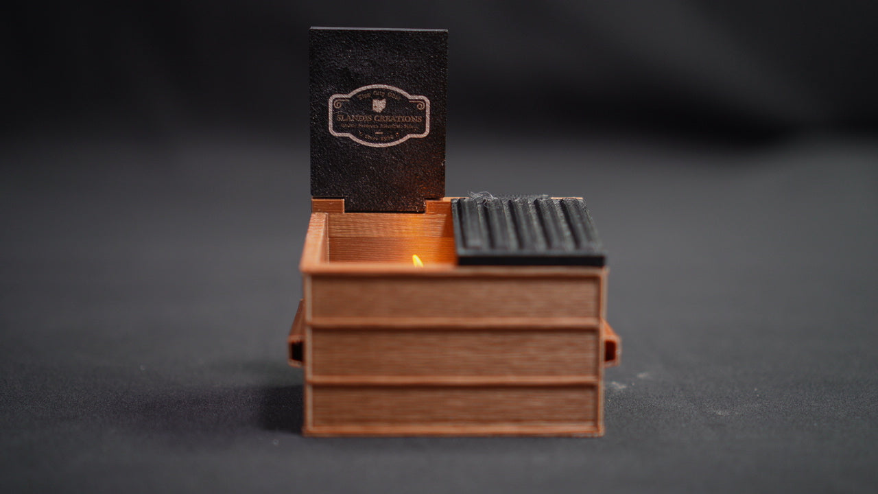 Dumpster fire - Slandis Creations LLC