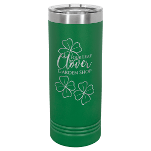 22oz Skinny Tumbler (customer supplied logo) - Slandis Creations LLC
