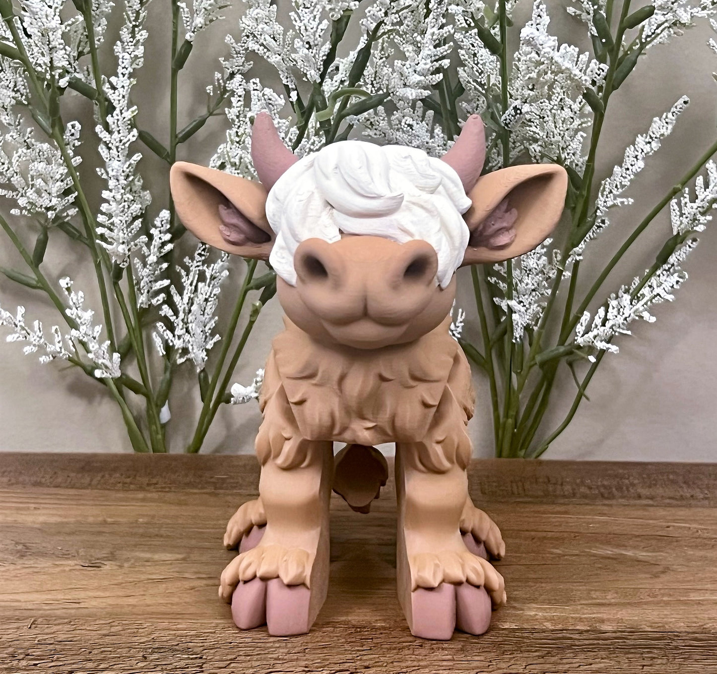 Articulated  Highland cow - Slandis Creations LLC