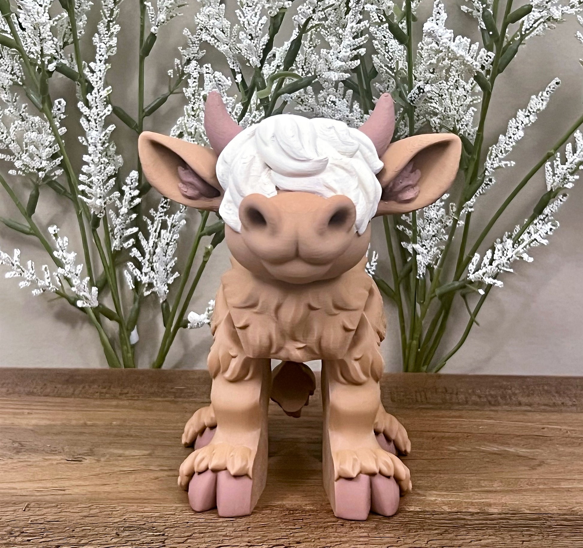 Articulated  Highland cow - Slandis Creations LLC