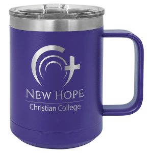 15oz Insulated coffee mugs (customer supplied logo) - Slandis Creations LLC