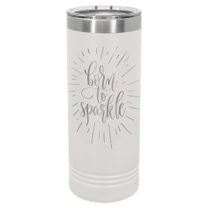 22oz Skinny Tumbler (customer supplied logo) - Slandis Creations LLC