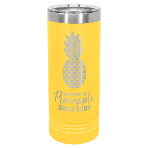 22oz Skinny Tumbler (customer supplied logo) - Slandis Creations LLC