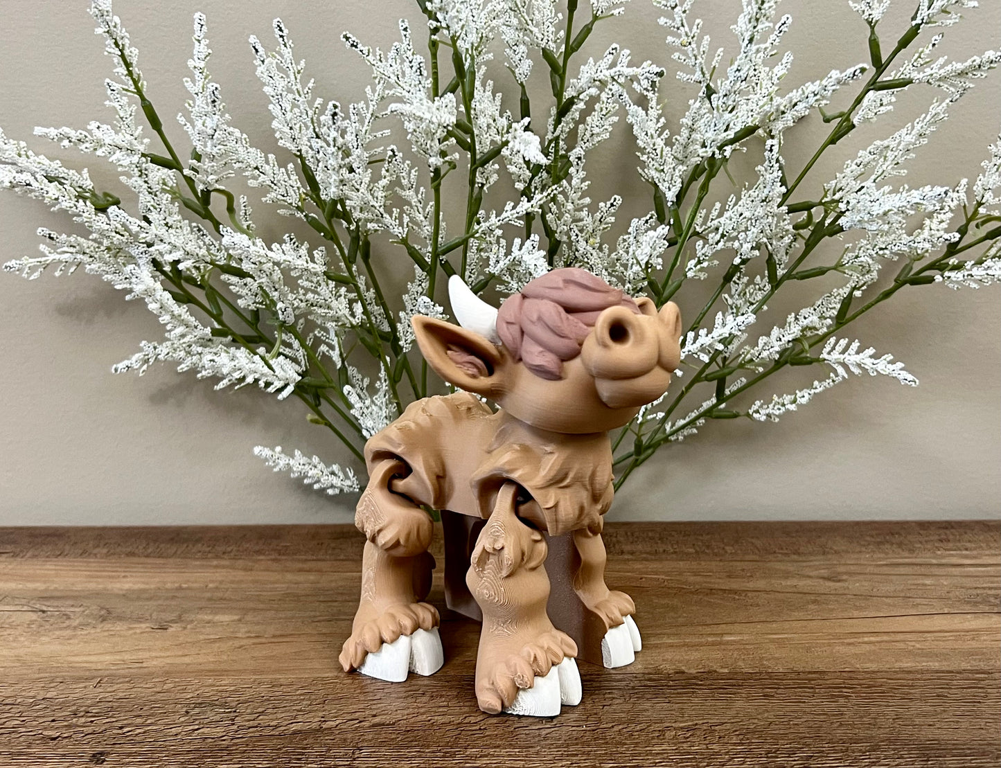 Articulated  Highland cow - Slandis Creations LLC