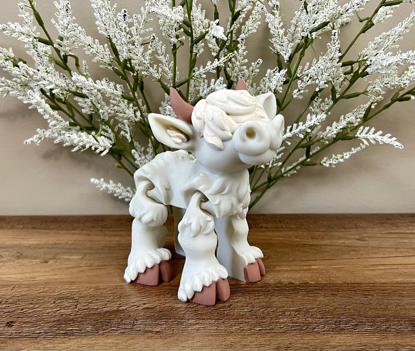 Articulated  Highland cow - Slandis Creations LLC