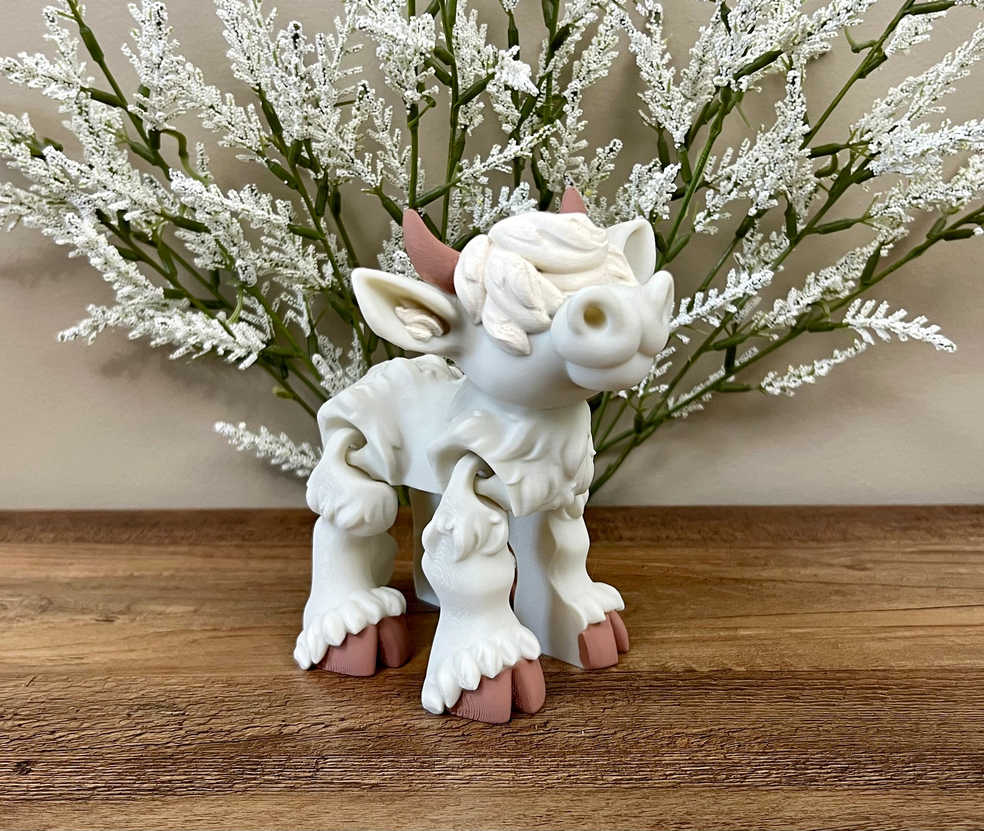 Articulated  Highland cow - Slandis Creations LLC