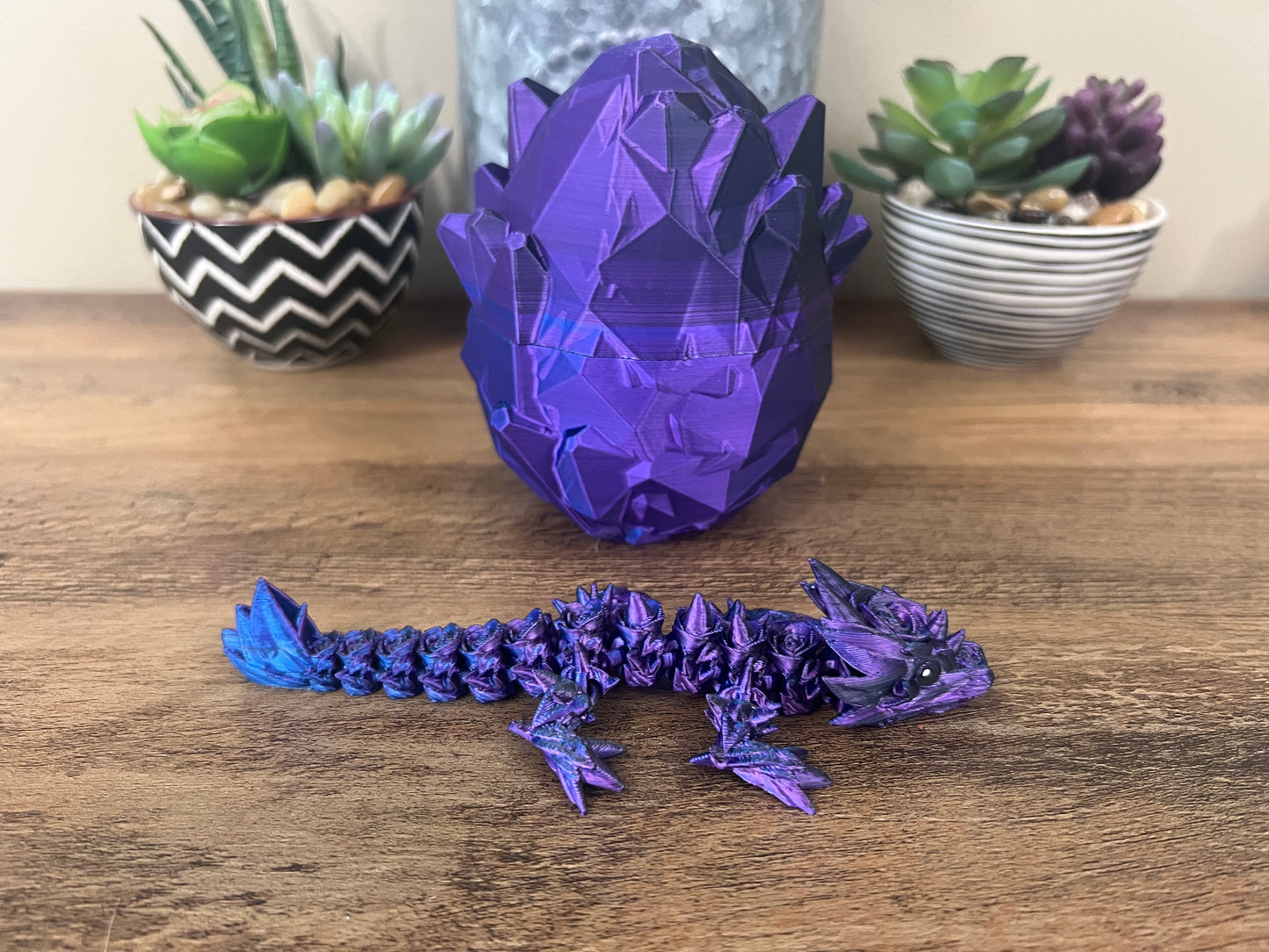 Baby Dragon with Crystal Egg. - Slandis Creations LLC