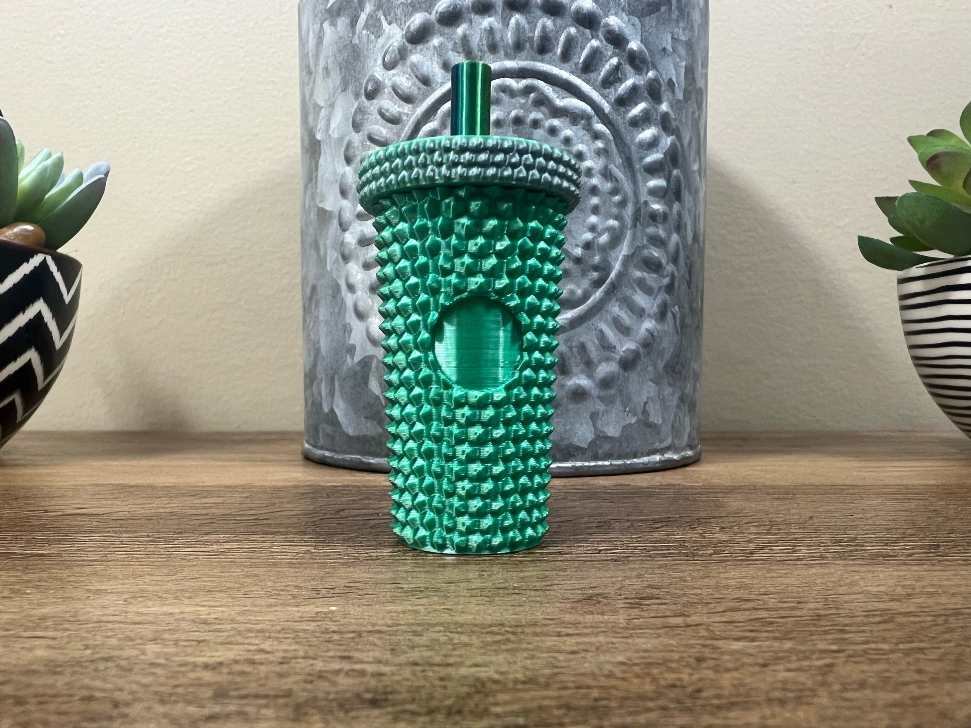 Studded Tumbler Keychains - Slandis Creations LLC