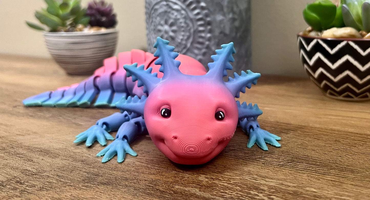 Articulated Axolotl - Slandis Creations LLC