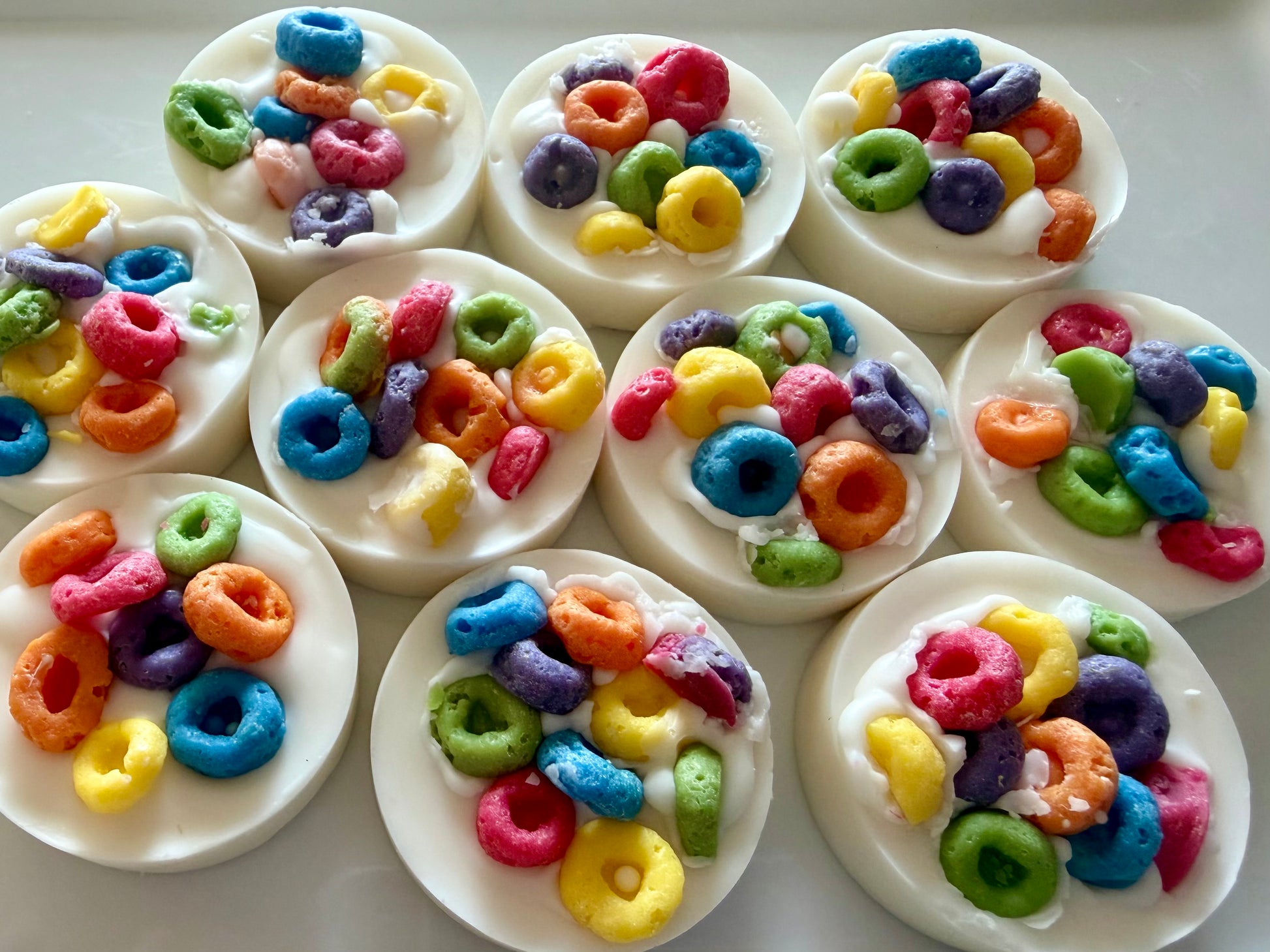 Mini Fruit Loop Cereal Bowl Wax Melts - Slandis Creations LLC