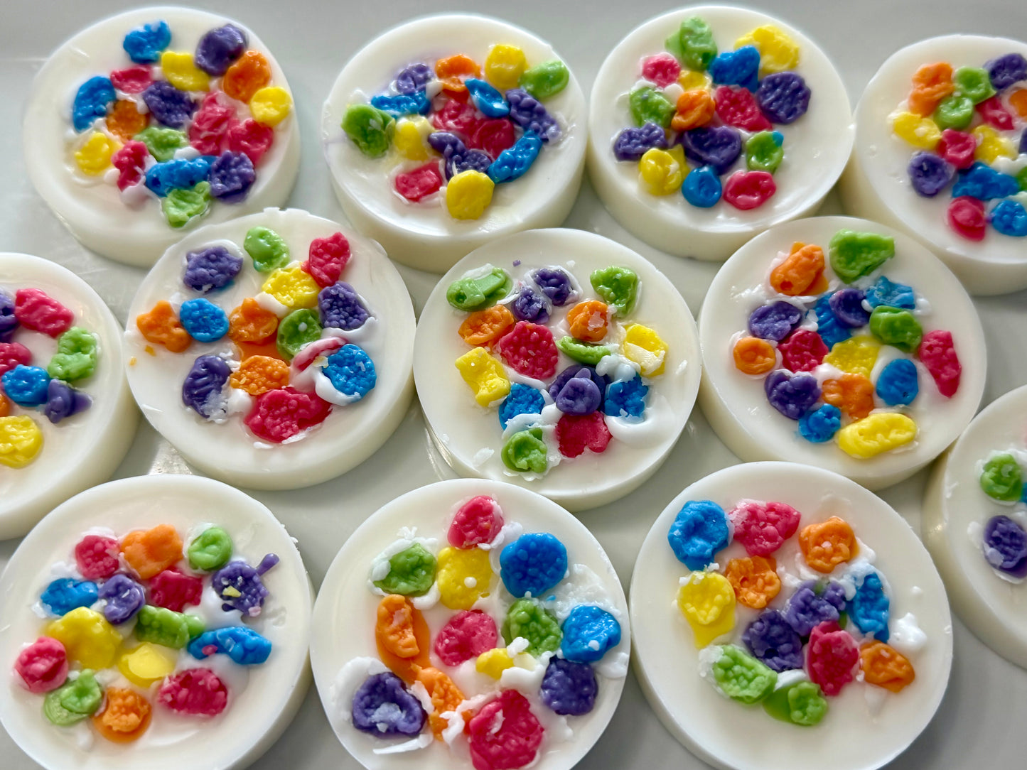 Mini Fruity Pebble Cereal Bowl Wax Melts - Slandis Creations LLC
