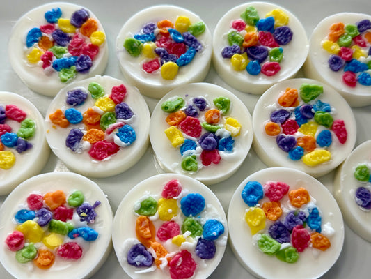 Mini Fruity Pebble Cereal Bowl Wax Melts - Slandis Creations LLC