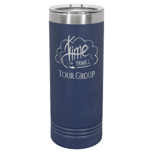 22oz Skinny Tumbler (customer supplied logo)