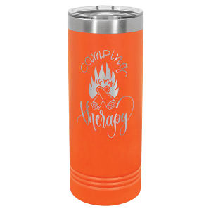 22oz Skinny Tumbler (customer supplied logo)