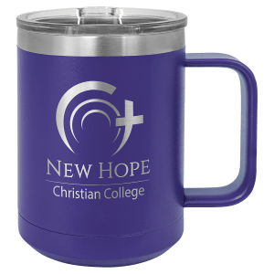 15oz Insulated coffee mugs (customer supplied logo)