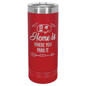 22oz Skinny Tumbler (customer supplied logo)