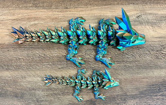 Articulated XL dragons - Slandis Creations LLC