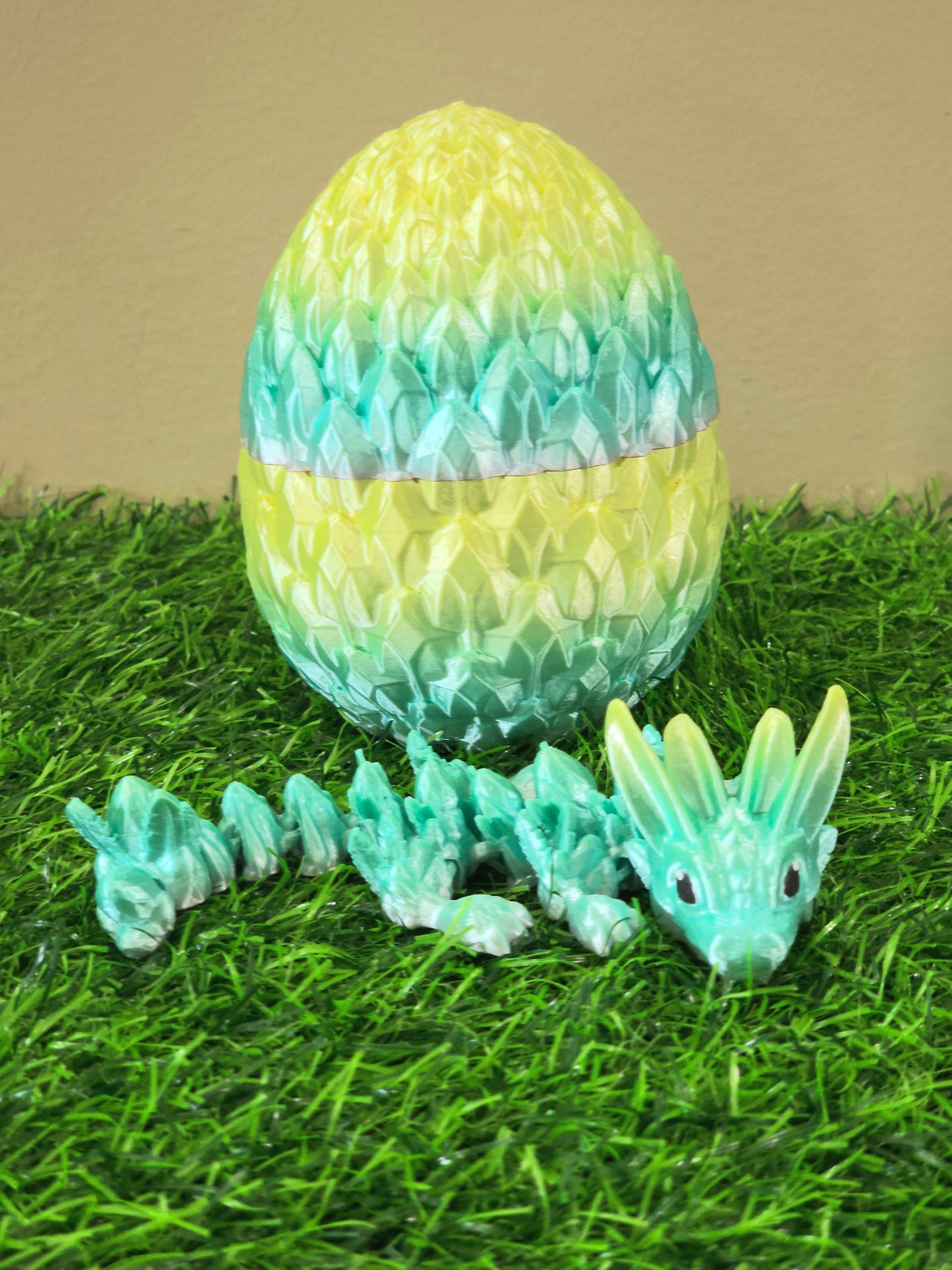 Baby Easter dragons - Slandis Creations LLC