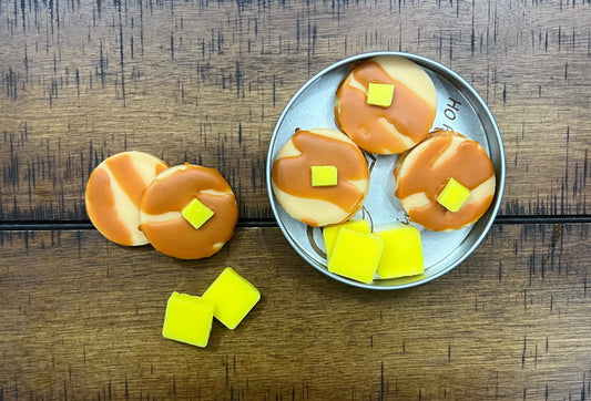 Mini Maple Pancake wax melts - Slandis Creations LLC