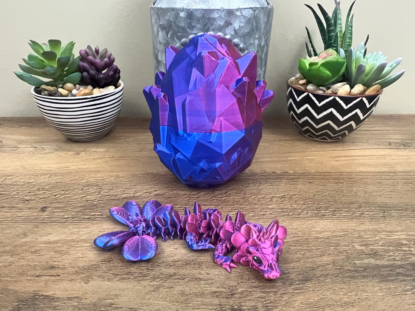 Baby Dragon with Crystal Egg. - Slandis Creations LLC