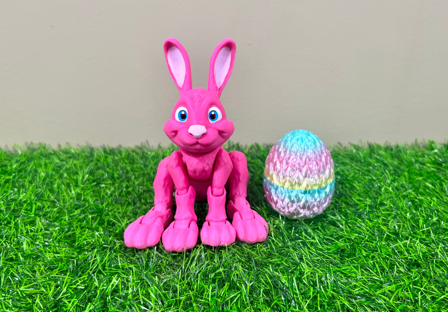 Articulated Easter Bunny - Slandis Creations LLC