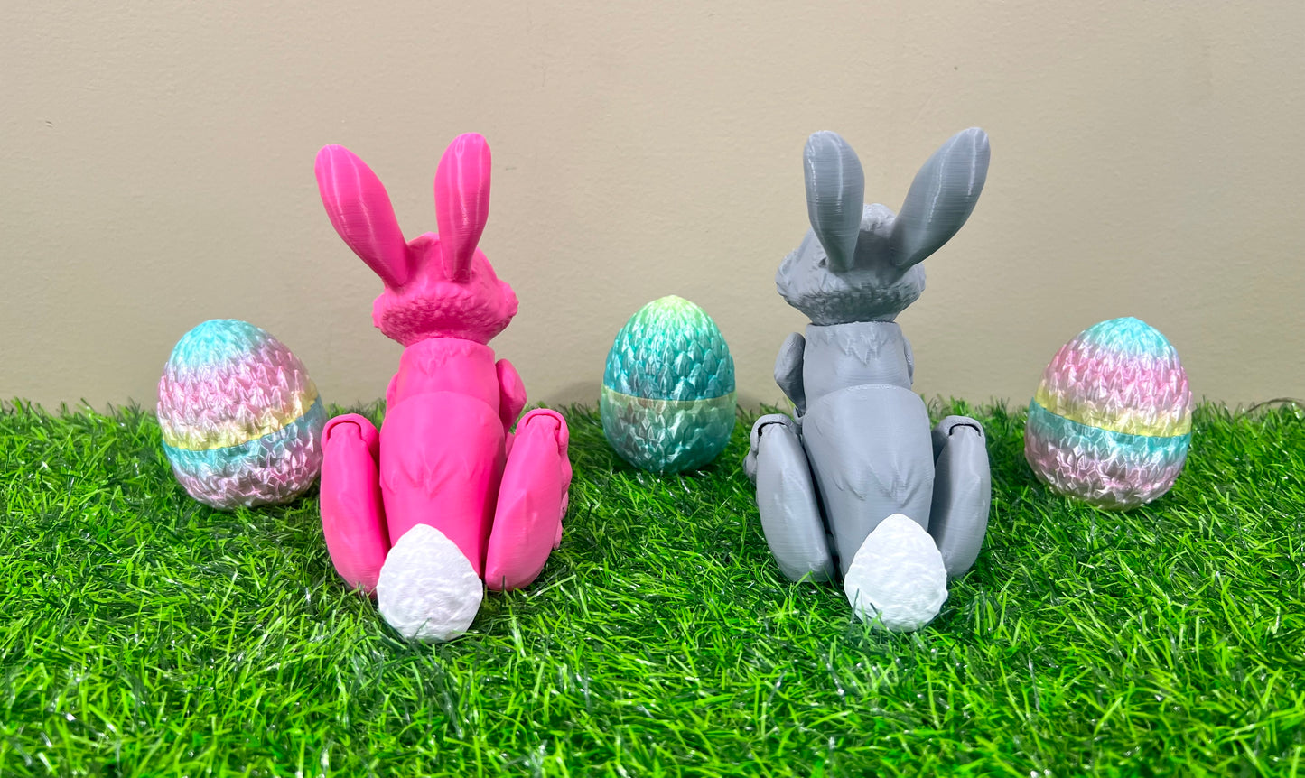 Articulated Easter Bunny - Slandis Creations LLC