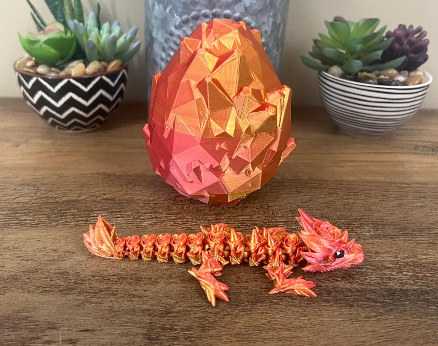 Baby Dragon with Crystal Egg. - Slandis Creations LLC