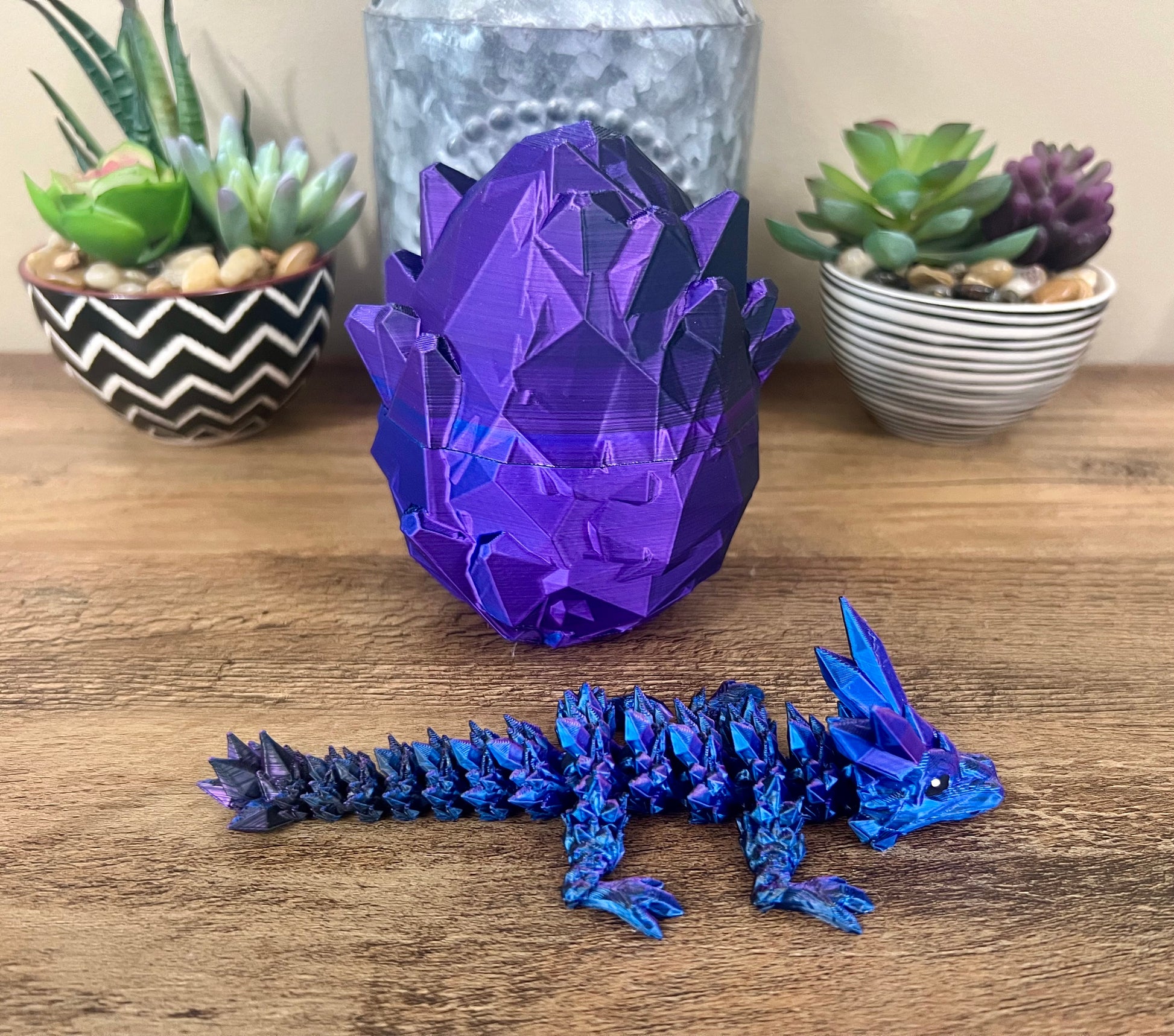 Baby Dragon with Crystal Egg. - Slandis Creations LLC