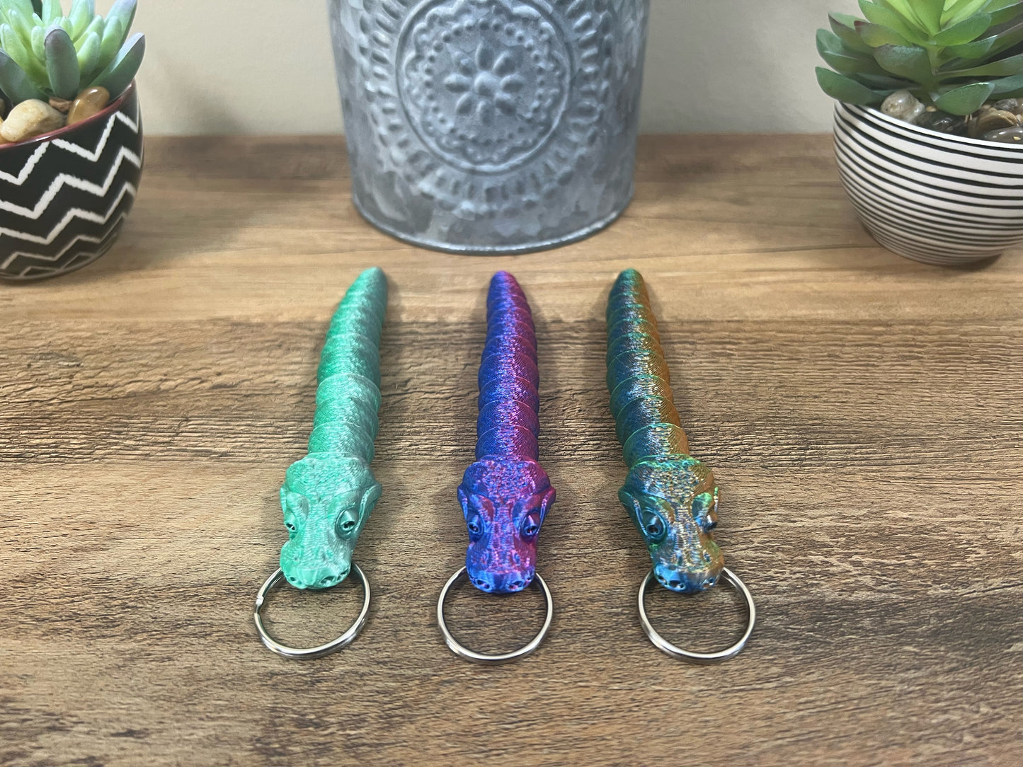 Articulating Python Keychain | Slandis Creations LLC