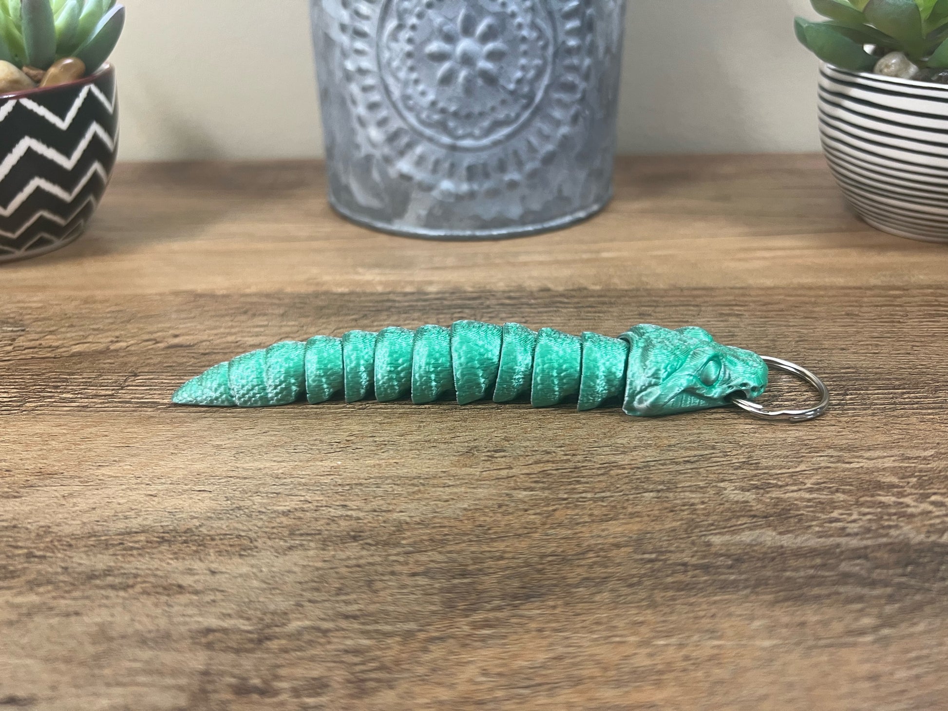 Articulating Python Keychain | Slandis Creations LLC