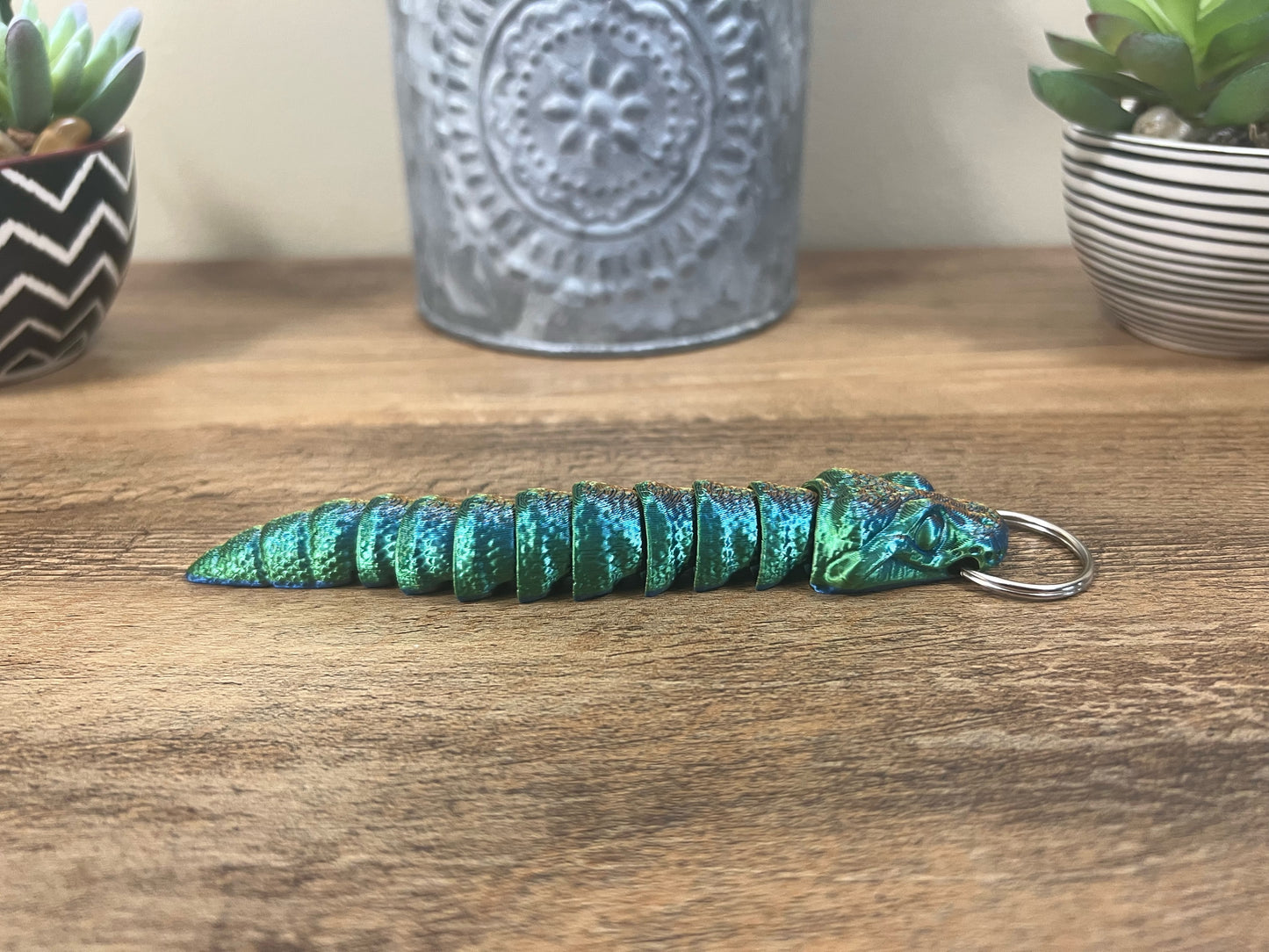 Articulating Python Keychain | Slandis Creations LLC